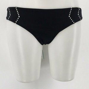 NWT Seafolly Black Bikini Bottom Size 6 & 12